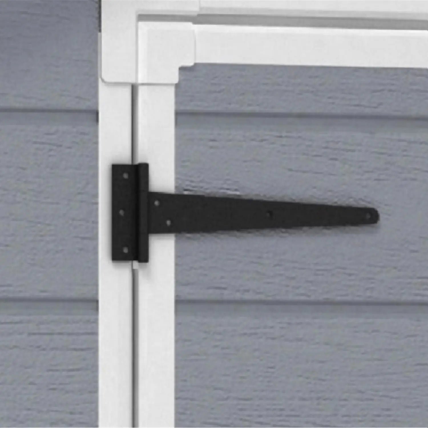 Keter 6′ x 8′ Manor Plastic Garden Storage Shed – Grey - Image 10