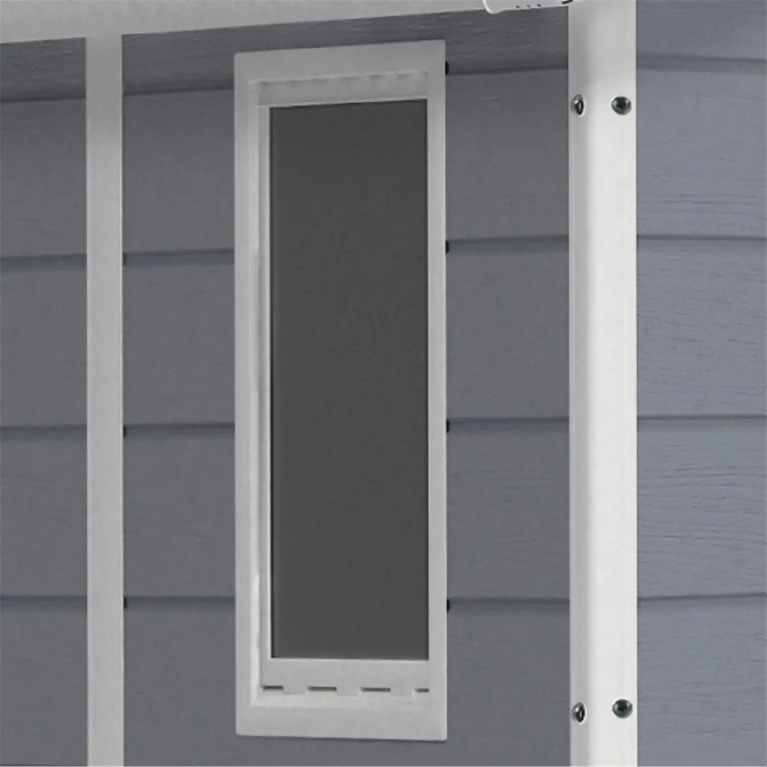 Keter 6′ x 8′ Manor Plastic Garden Storage Shed – Grey - Image 7