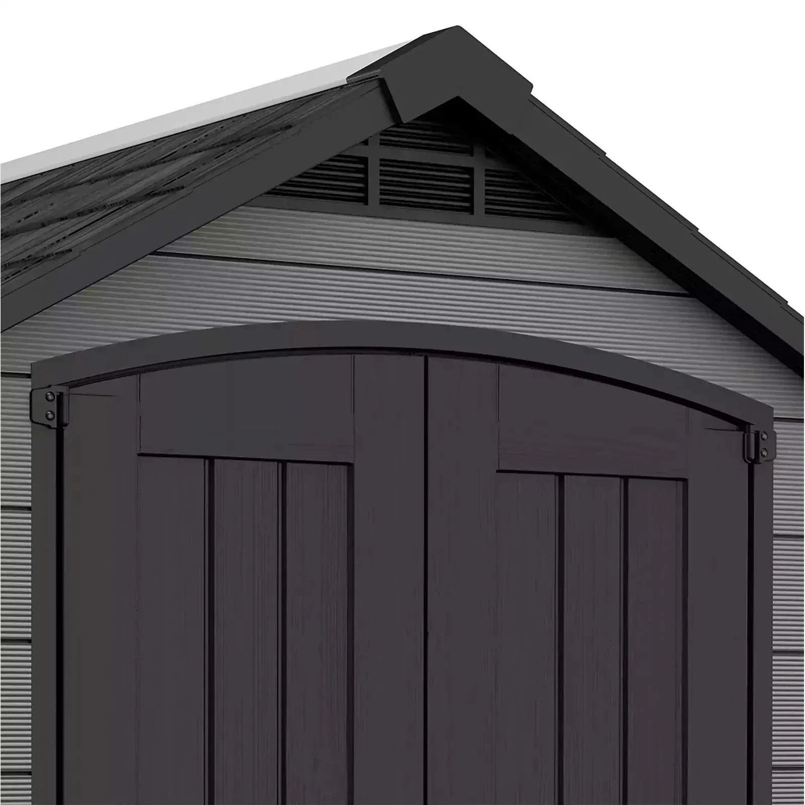 Keter 7.5’x9′ Premier Heavy Duty Plastic Shed – Grey - Image 9