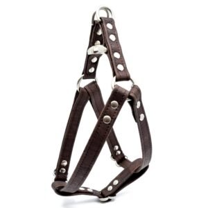 Espresso Cork Dog Harness
