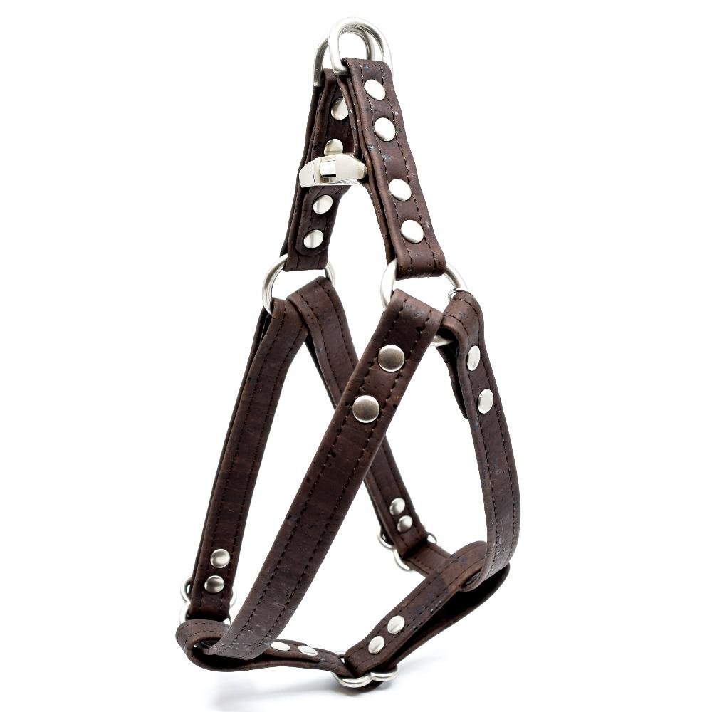 Espresso Cork Dog Harness