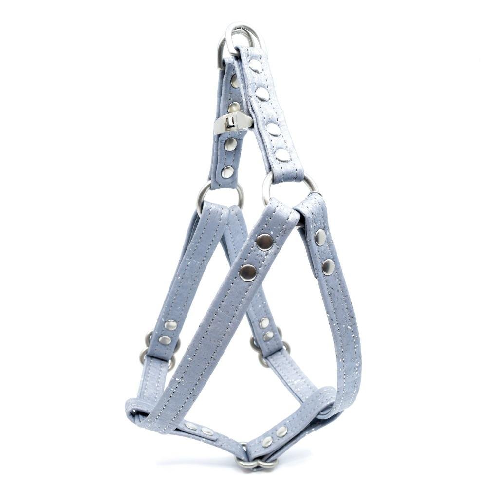 Silver Cork Dog Harness