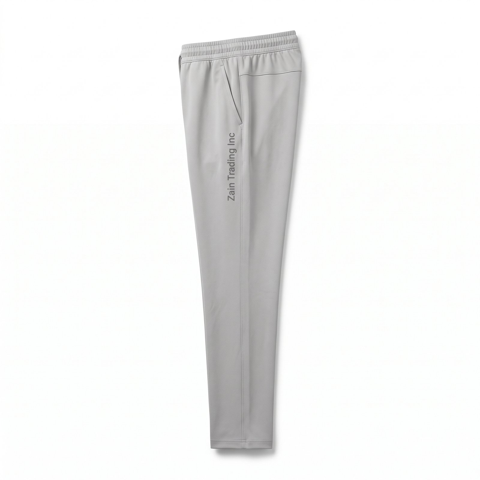 Zain Trading Inc Women's Lightweight Drawstring Sweatpants – Light Grey Athletic Lounge Pants - Image 2