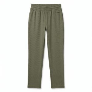 Zain Trading Inc Women's Premium Olive Green Sweatpants – Relaxed Fit Lounge Pants with Zipper Pockets